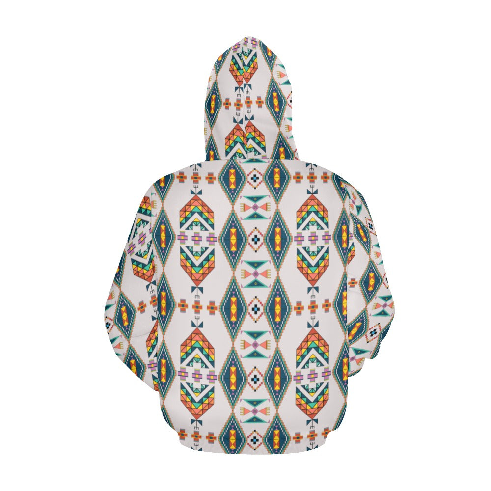 Travois Tipi Grey Hoodie for Men (USA Size)
