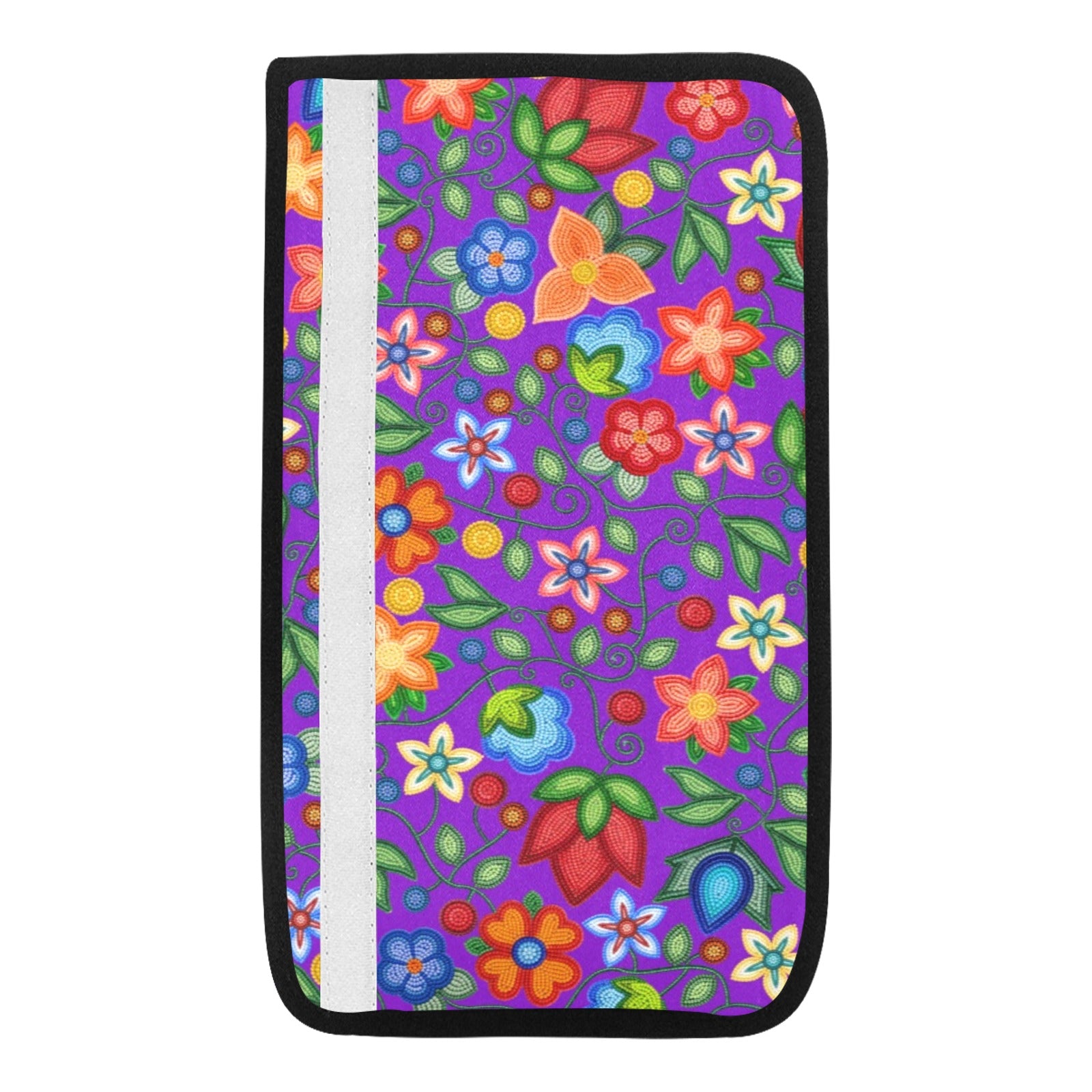 Morning Harmony Purple Car Seat Belt Cover 7''x12.6'' (Pack of 2)