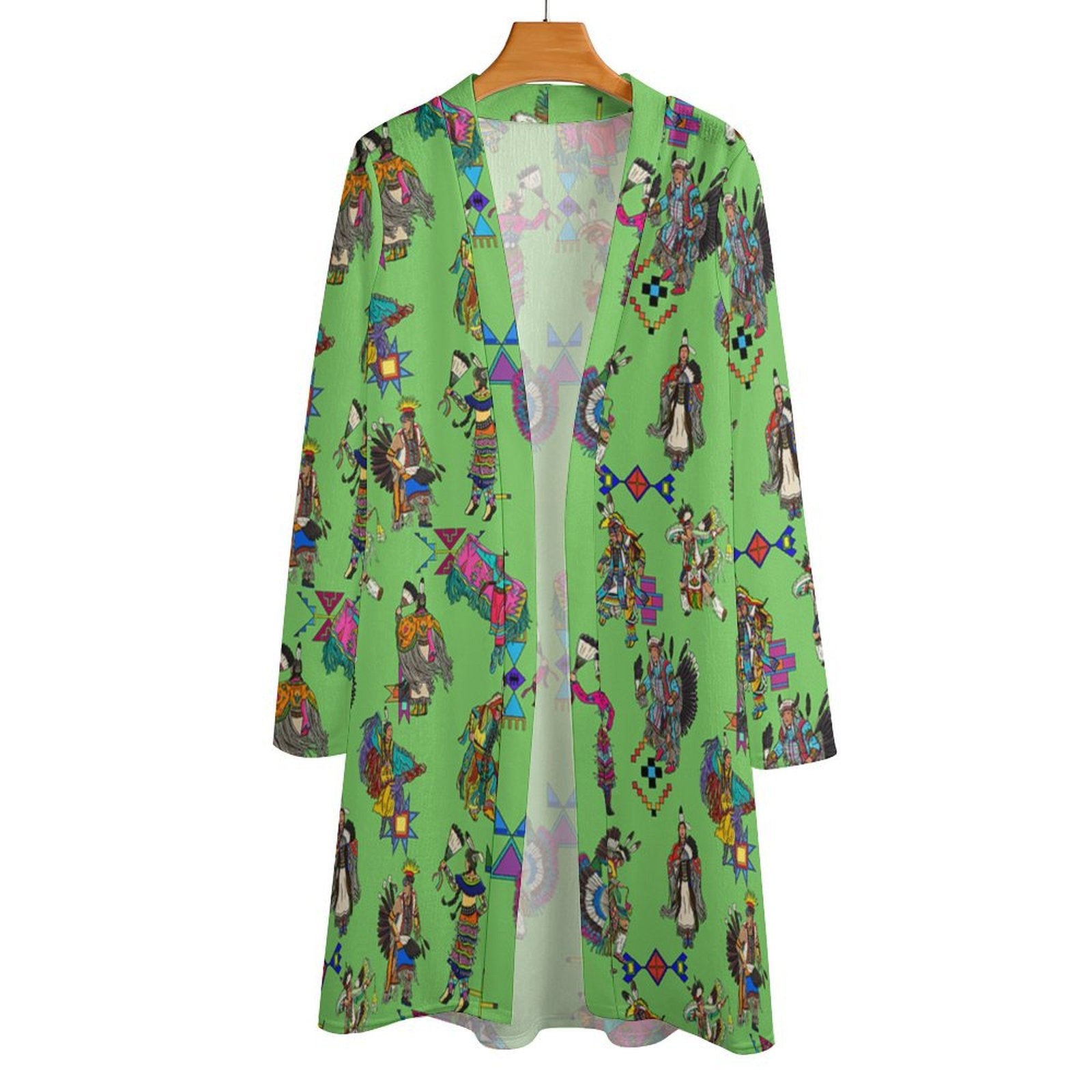 Grand Entry Dancers Grass Cardigan