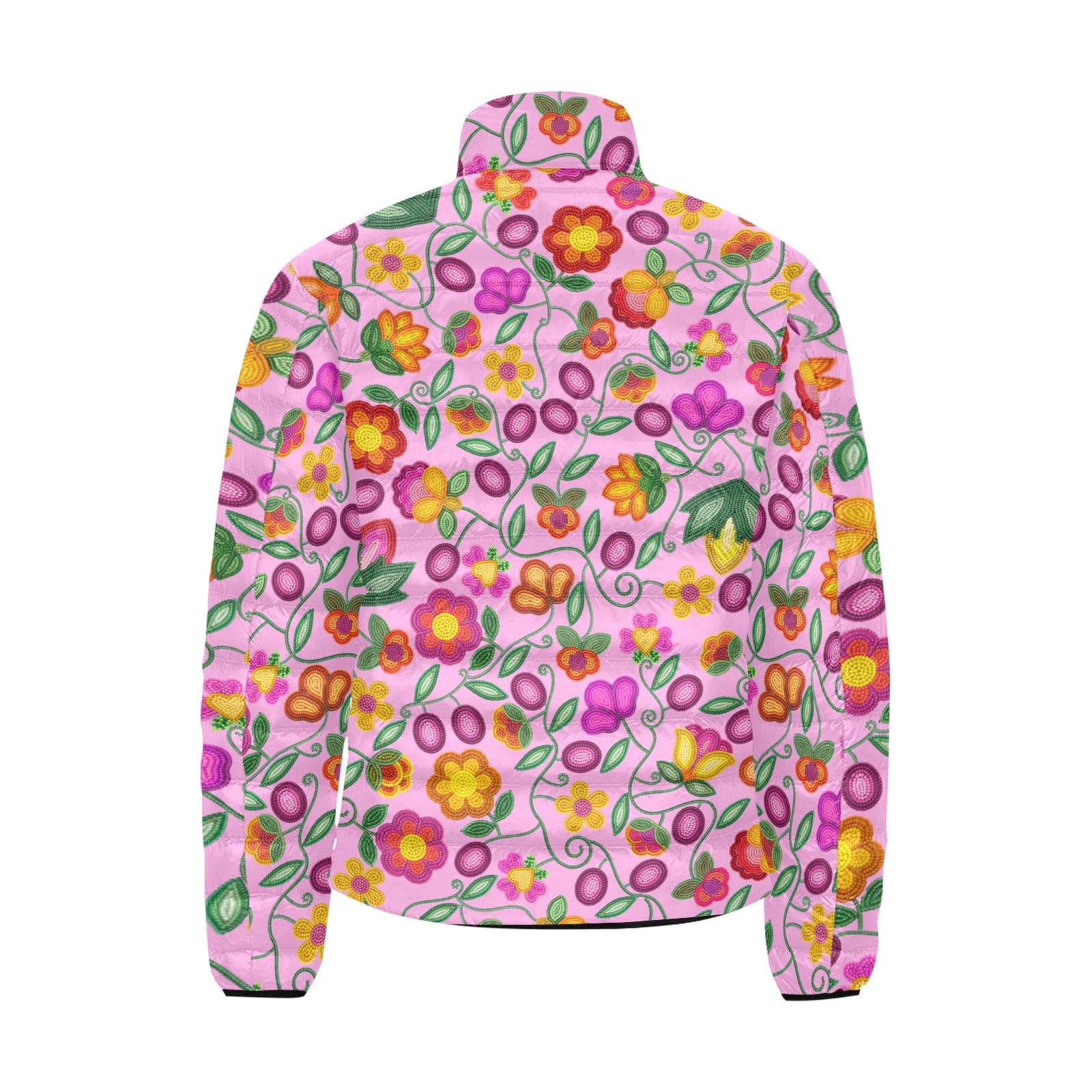 Boreal Bounty Pink Men's Padded Jacket