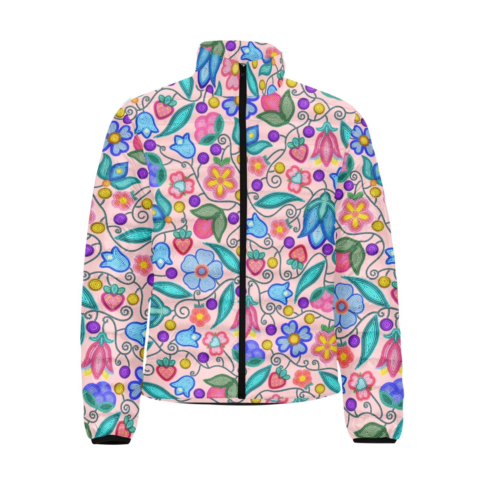 Sweet Offering Pink Men's Padded Jacket