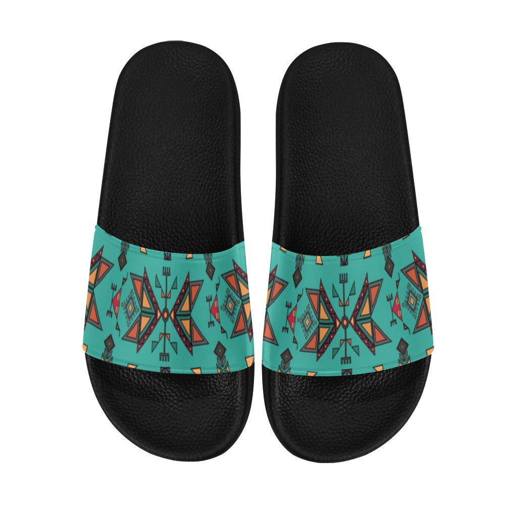 Arrow dawn Turquoise Men's Slide Sandals