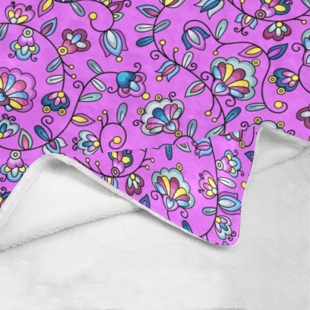 Autumn Bundle Blessing Purple Ultra-Soft Micro Fleece Blanket 50"x60"
