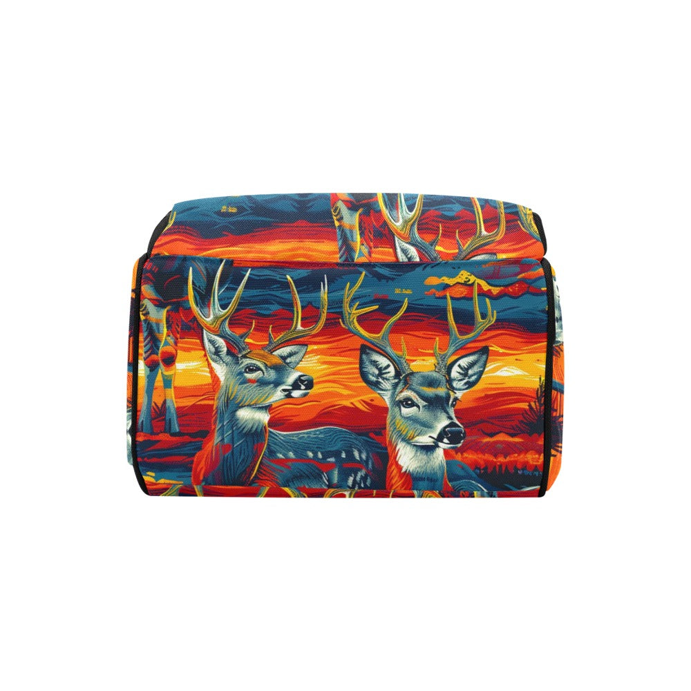 Nosey Bucks Multi-Function Diaper Backpack/Diaper Bag