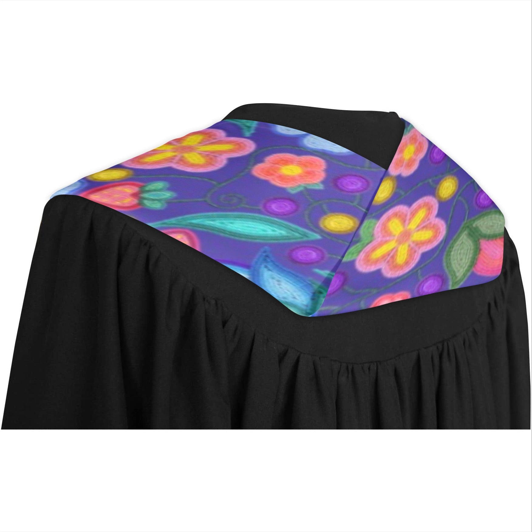 Sweet Offering Indigo Graduation Stole