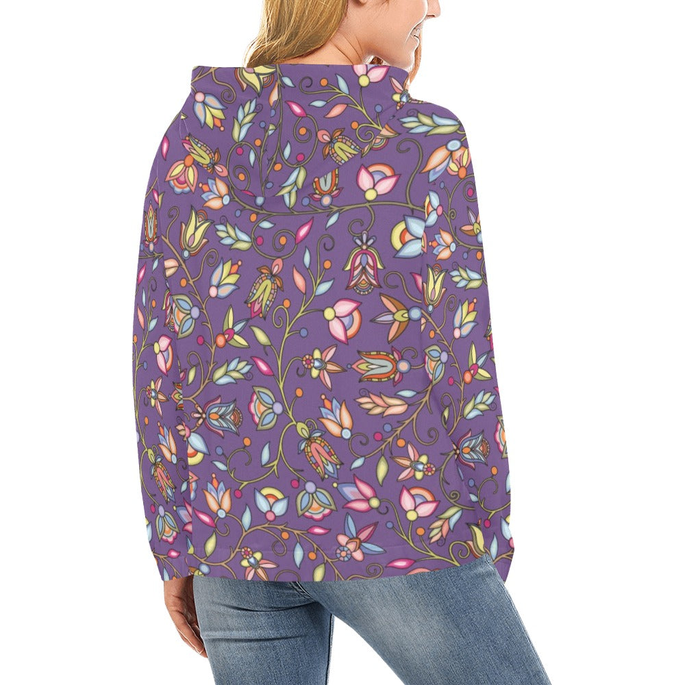 Buffalo Bloom Nightcloud Hoodie for Women (USA Size)