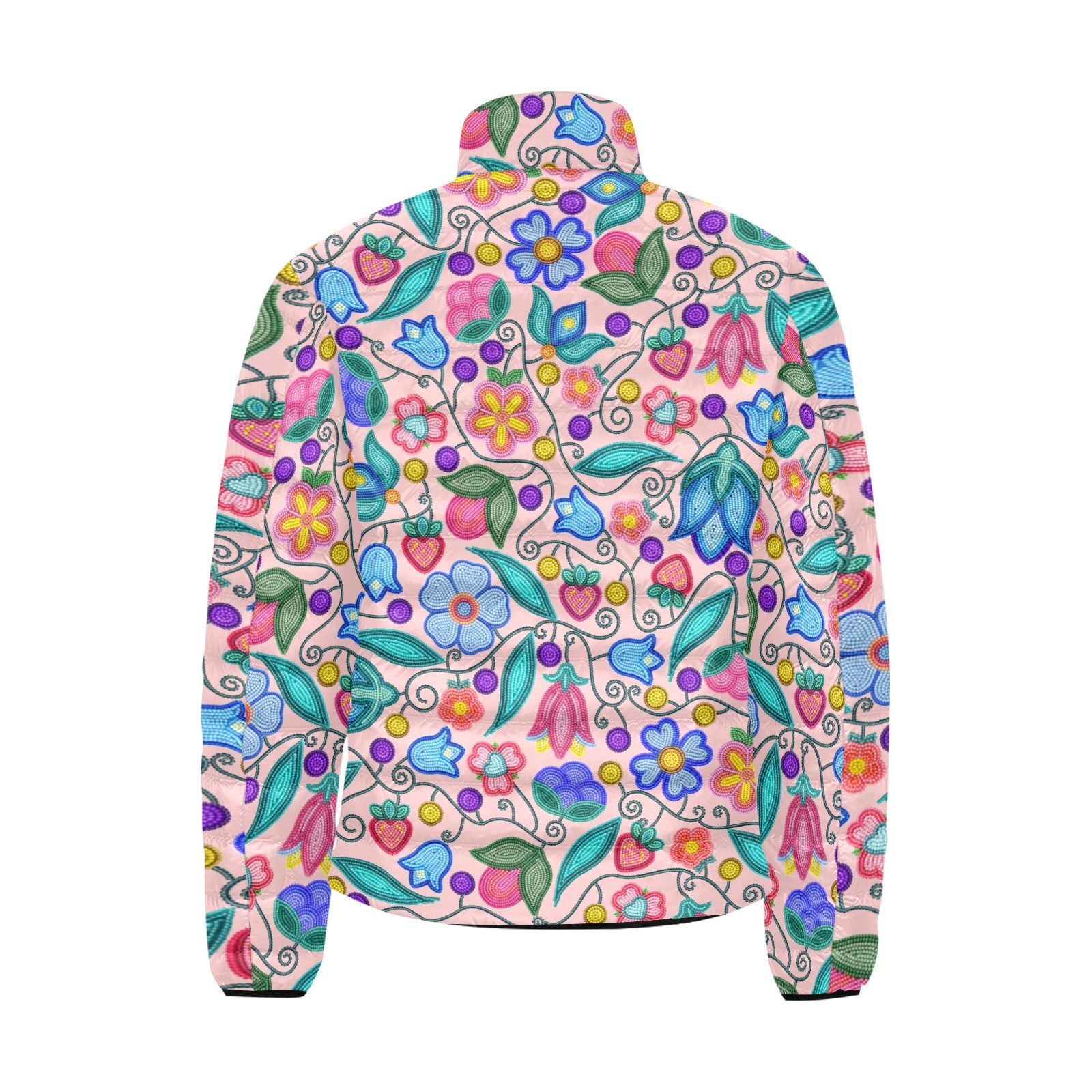 Sweet Offering Pink Men's Padded Jacket