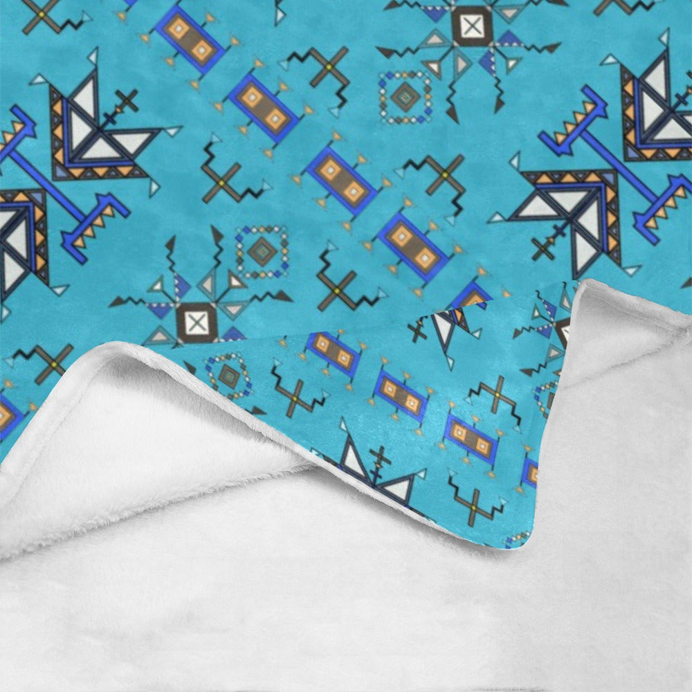 Eagle Strike Blue Ultra-Soft Micro Fleece Blanket 60"x80"