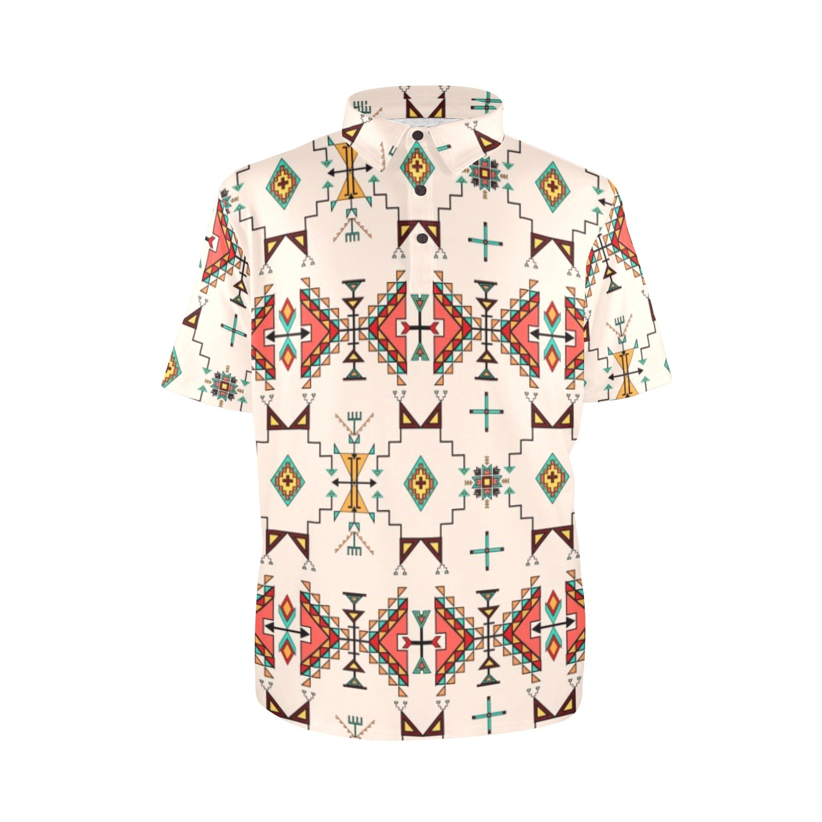Thunder Flight Cream Polo Shirt