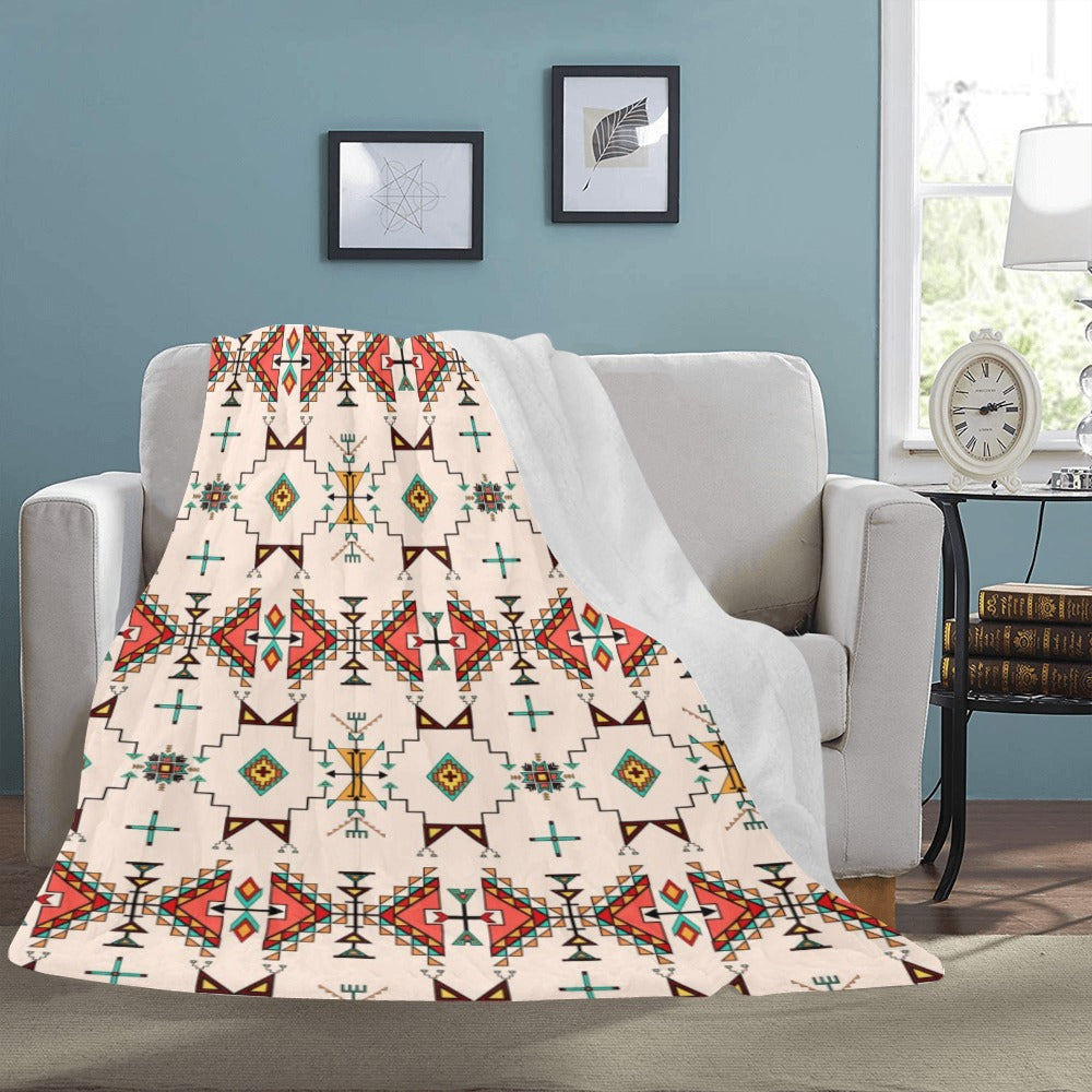 Thunder Flight Cream Ultra-Soft Micro Fleece Blanket 60"x80"