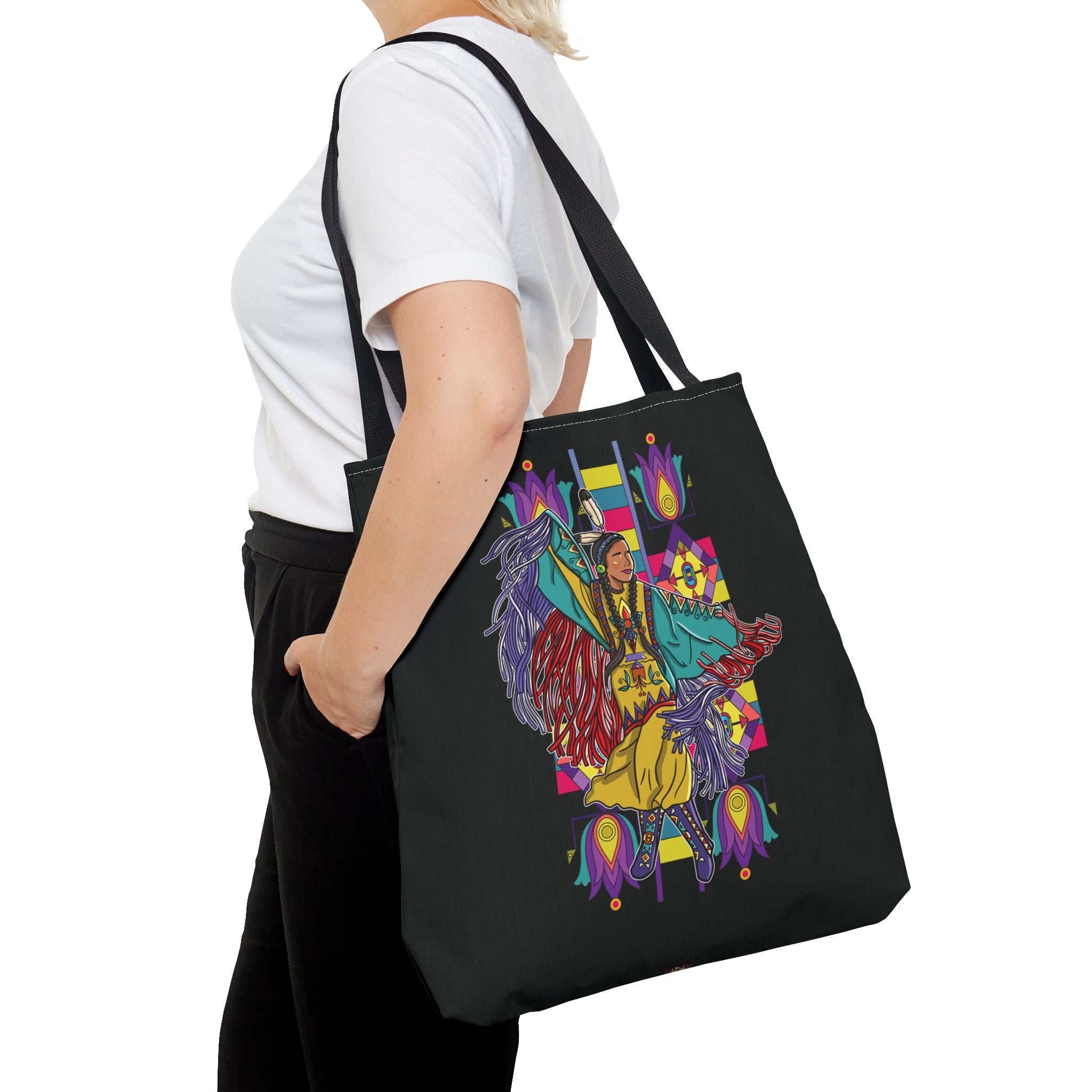 Fancy Dancer Trans BG 2 Tote Bag