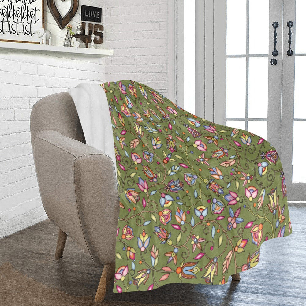 Buffalo Bloom Sage Ultra-Soft Micro Fleece Blanket 50"x60"