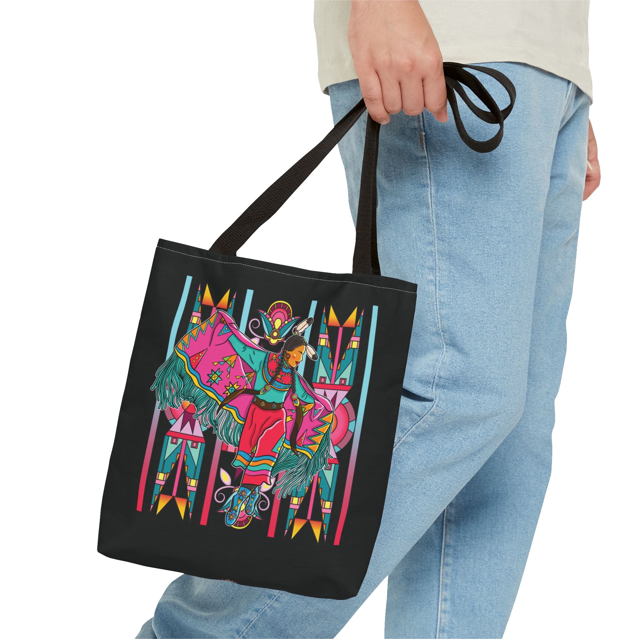Fancy Dancer Trans BG 1 Tote Bag