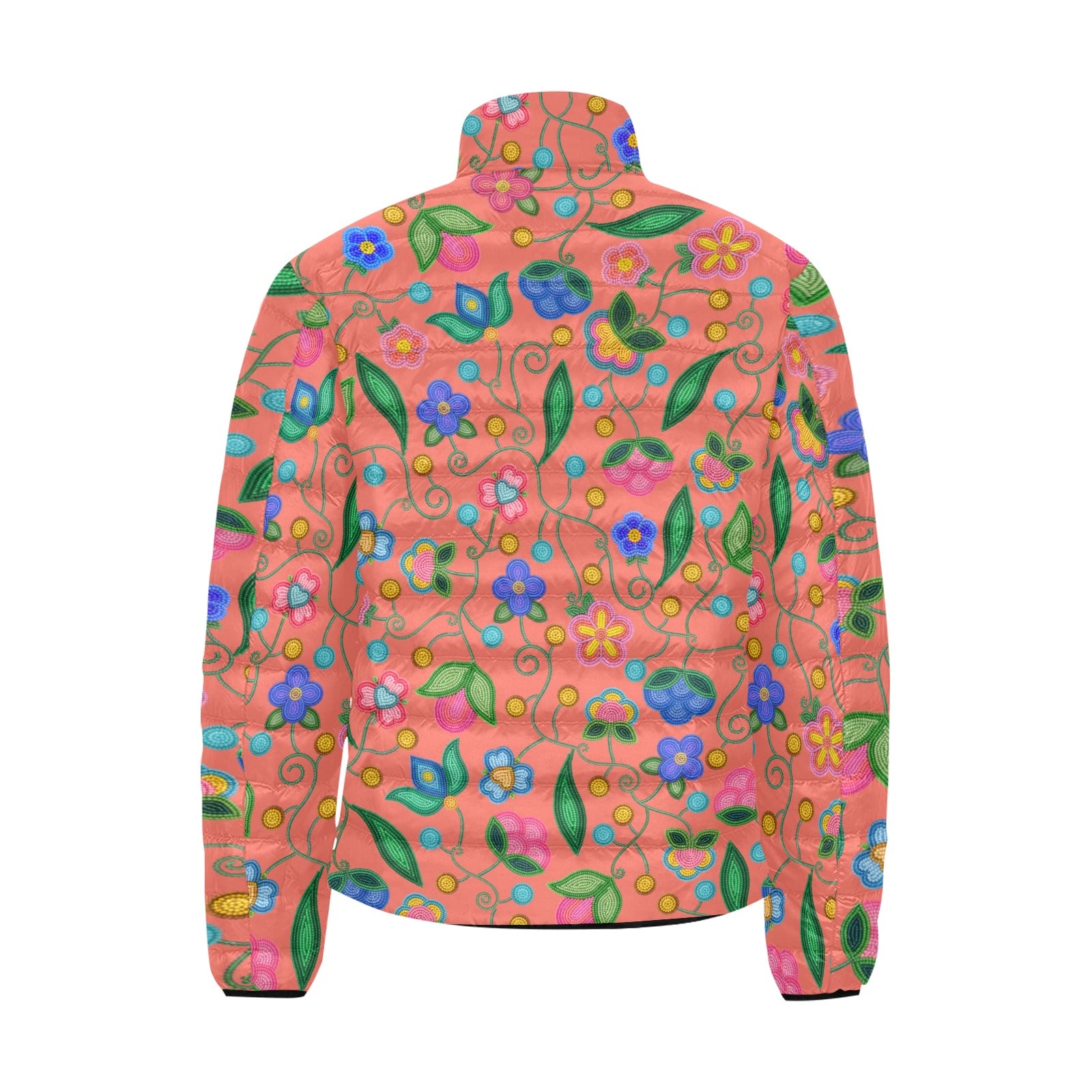 Skyberry Serenade Peach Men's Padded Jacket