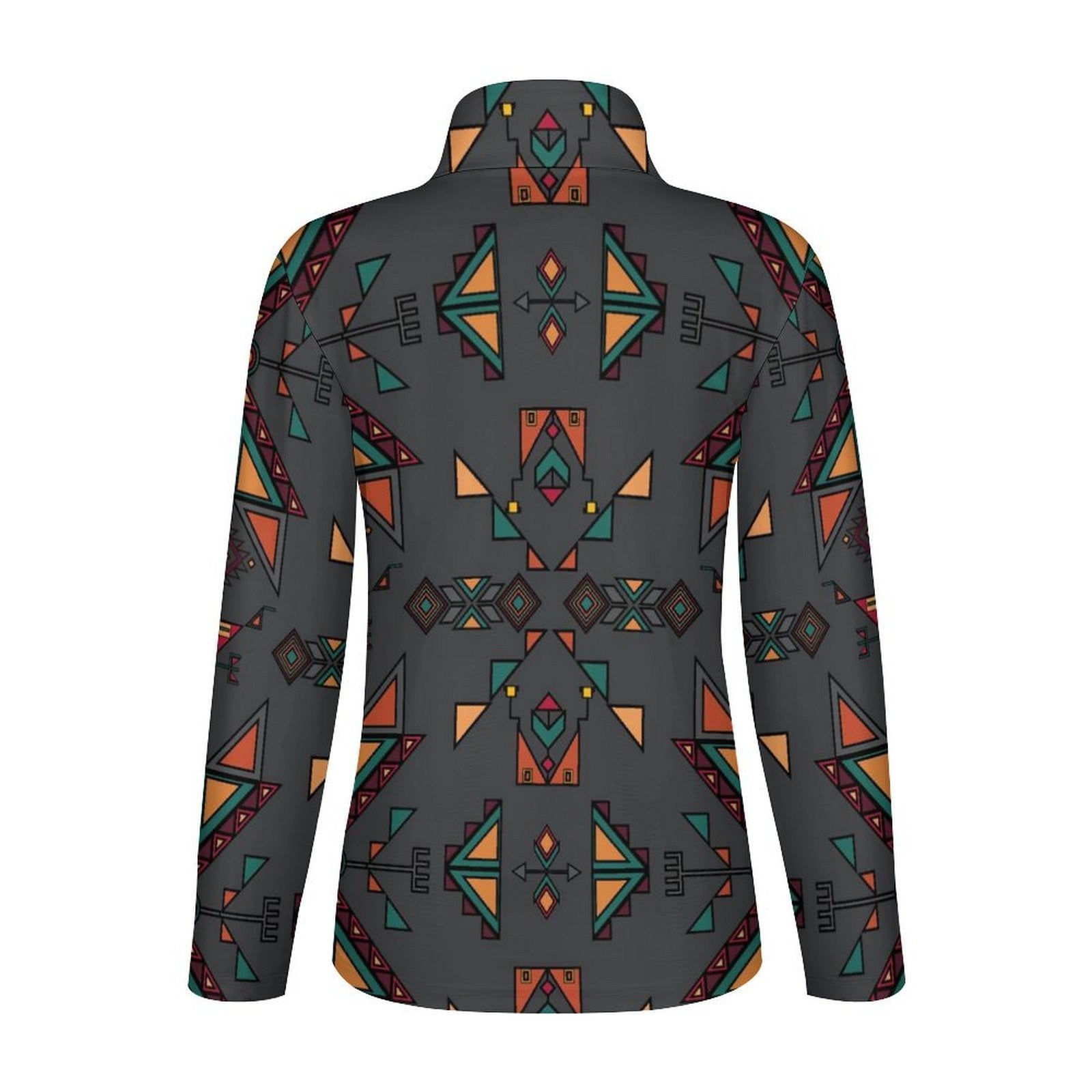 Arrow Dawn Gray Long Sleeve Yoga Shirt