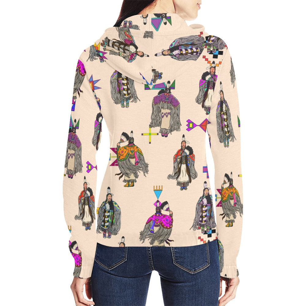 Women's Tradish Dancers Muslin Full Zip Hoodie for Women