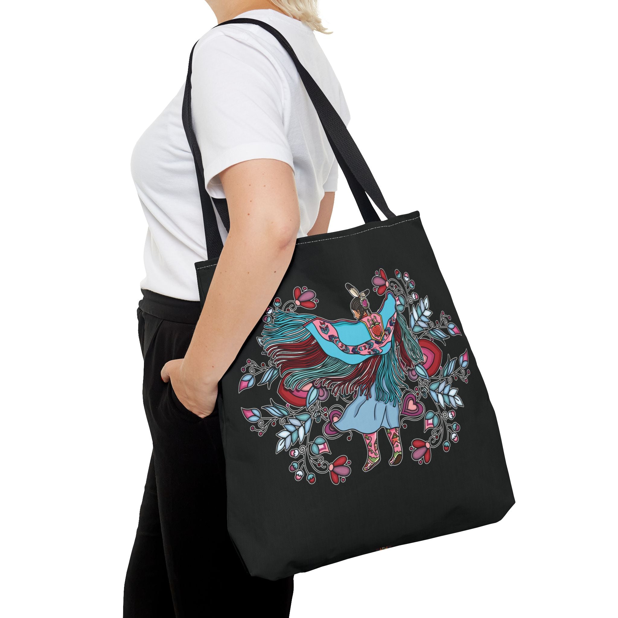 Fancy Dancer Trans BG 4 Tote Bag
