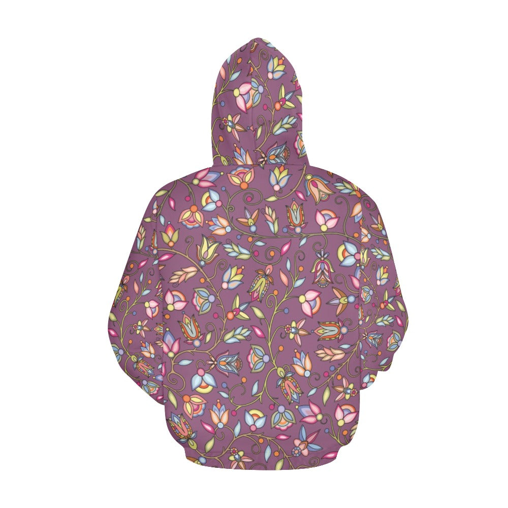 Buffalo Bloom Blush Hoodie for Women (USA Size)