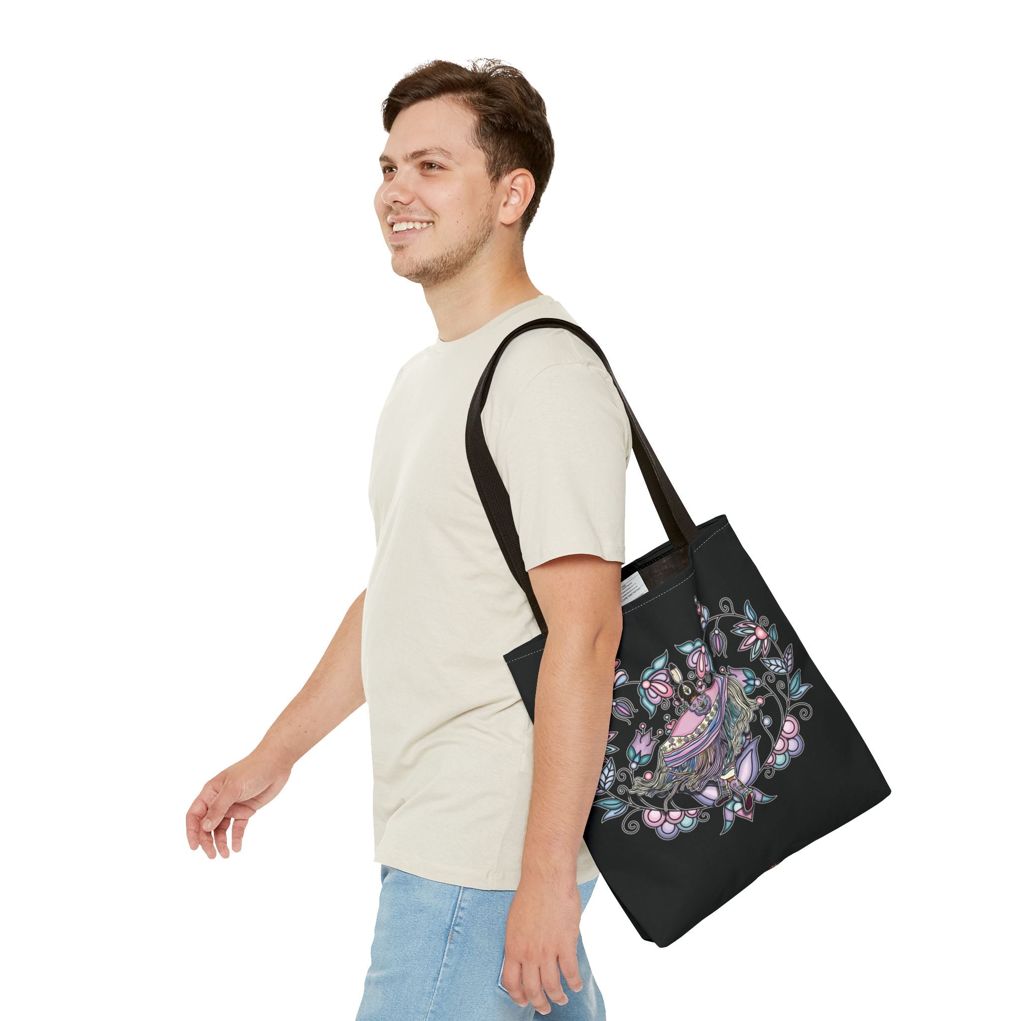 Fancy Dancer Trans BG 5 Tote Bag