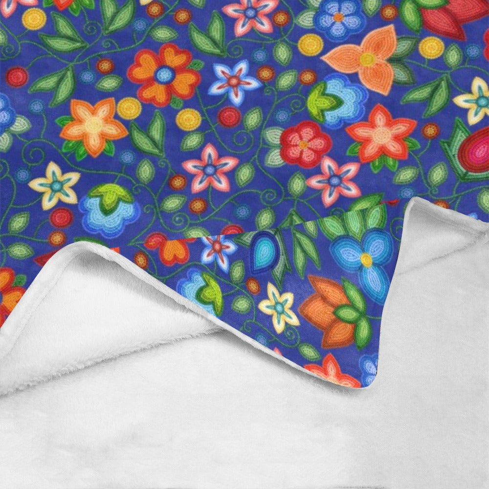 Morning Harmony Sapphire Ultra-Soft Micro Fleece Blanket 50"x60"