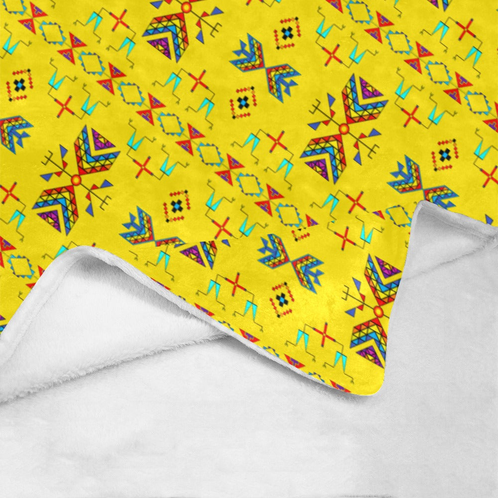 Rainbow Chief Rainbow Yellow Ultra-Soft Micro Fleece Blanket 40"x50"