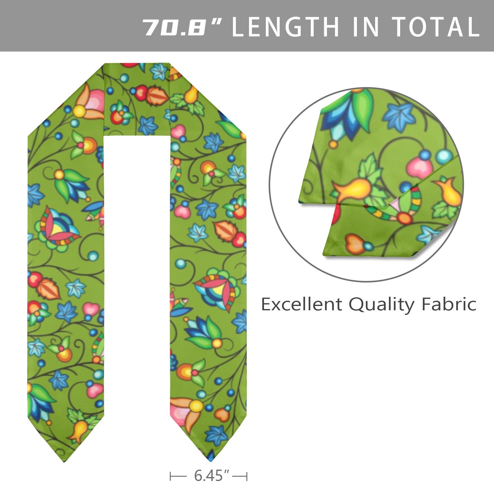 Prairie Plains Spirit Sweetgrass Graduation Stole