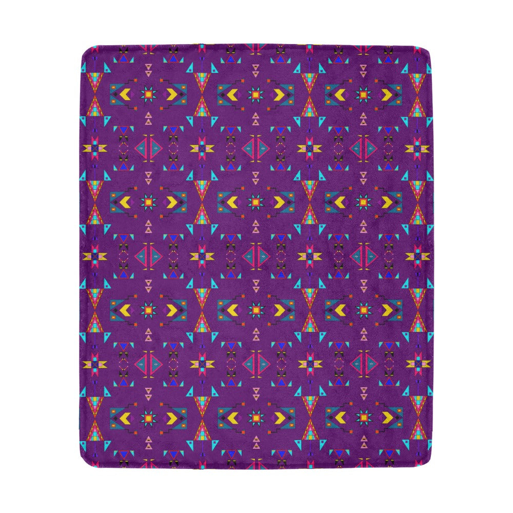 Enemy Territory Berry Ultra-Soft Micro Fleece Blanket 50"x60"