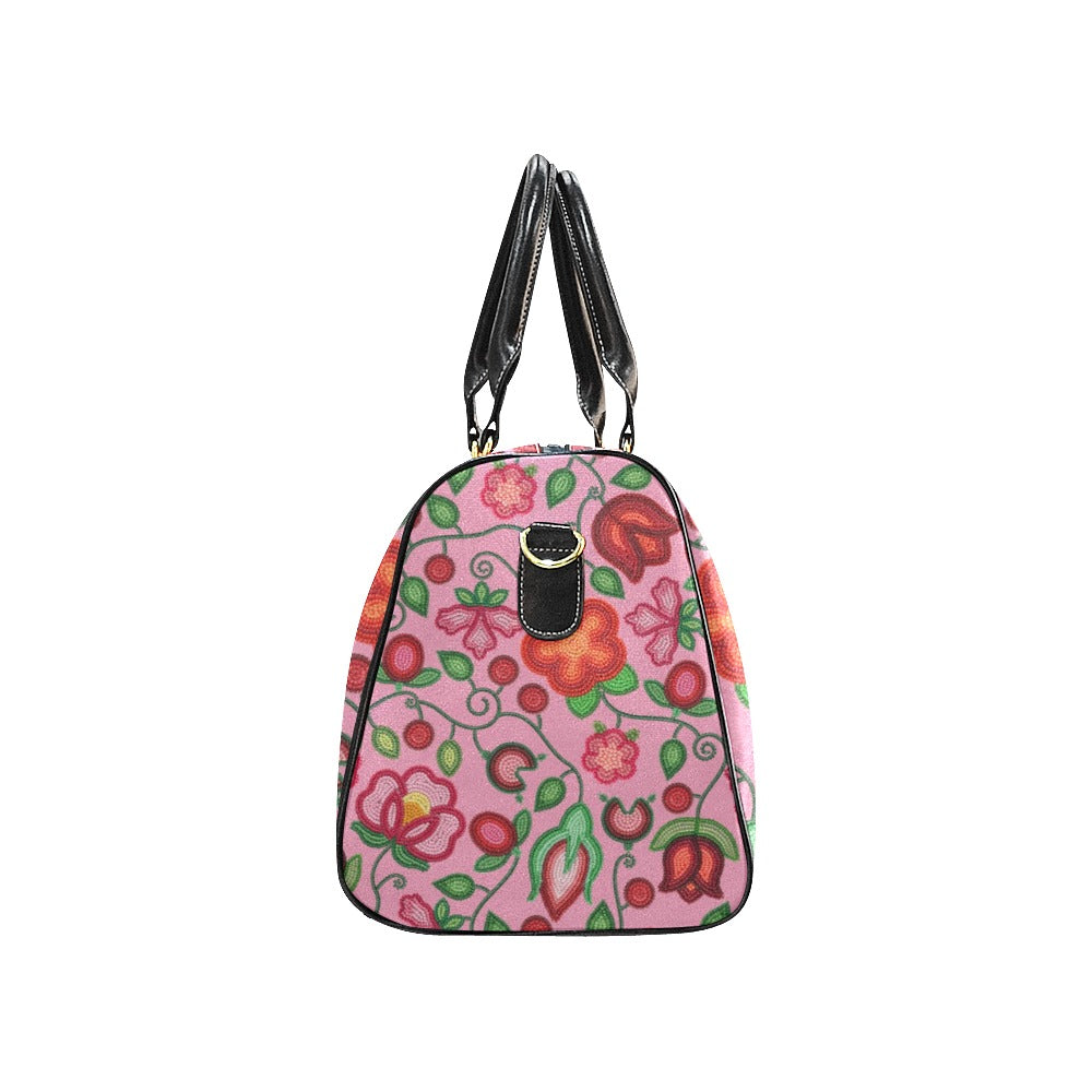 Rose Reverie Pink Waterproof Travel Bag/Small