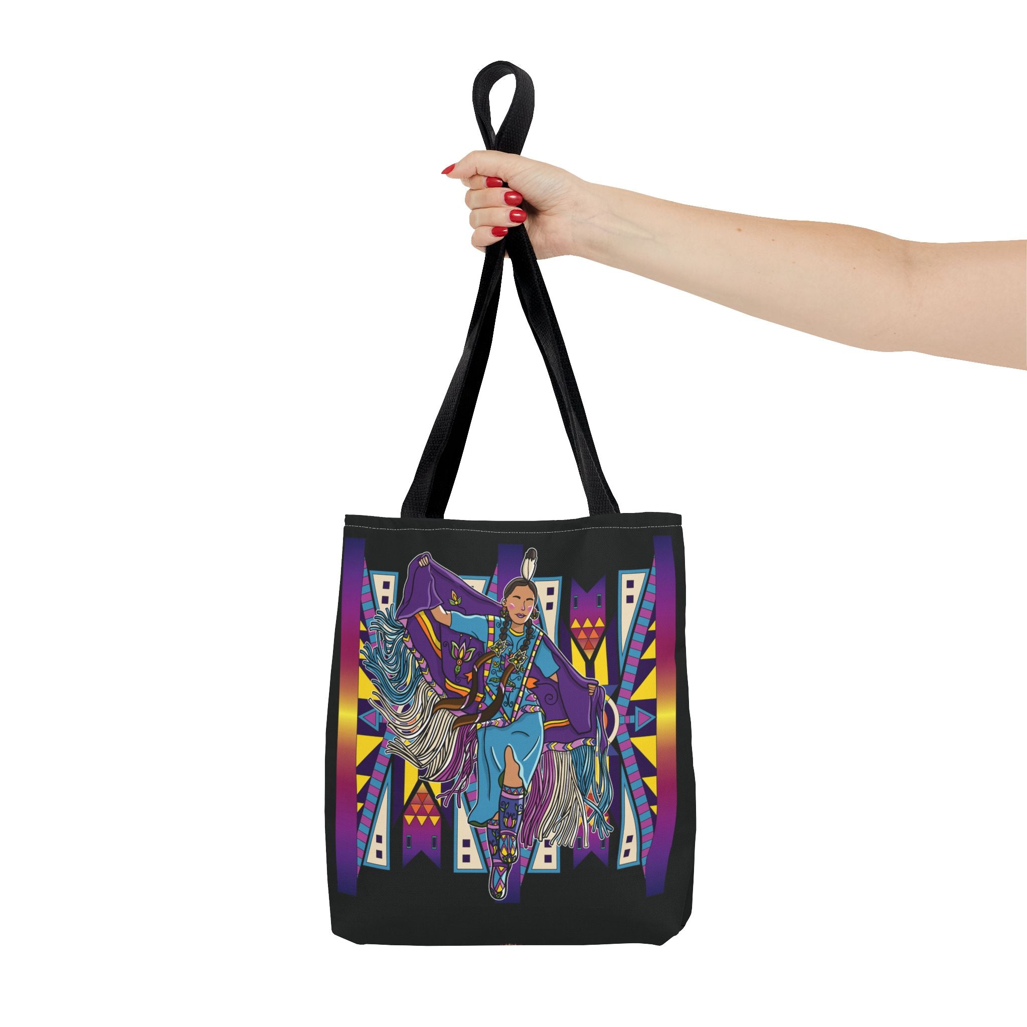 Fancy Dancer Trans BG 3 Tote Bag