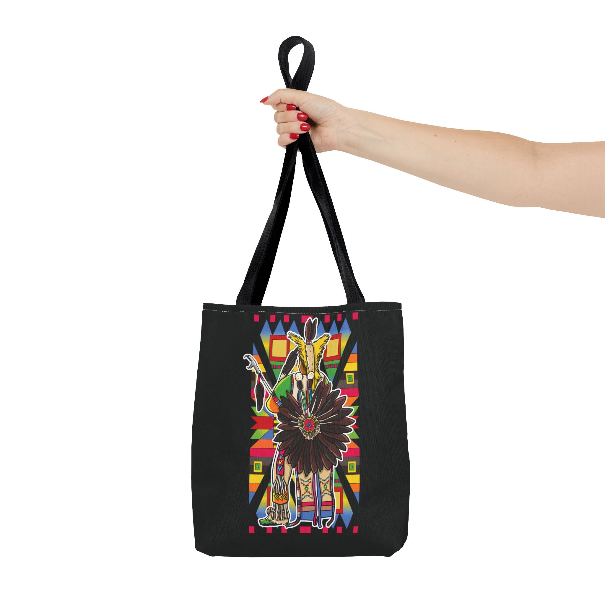 Traditional Powwow Man Dancer 5 Tote Bag