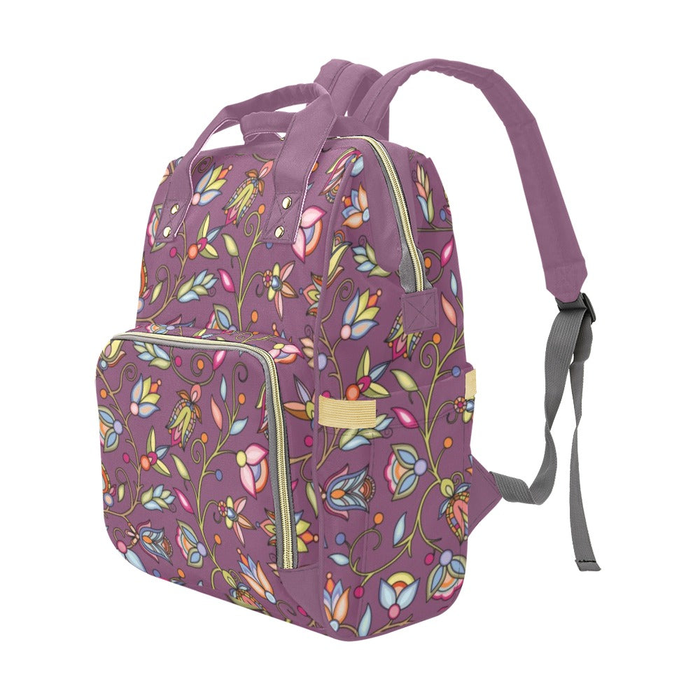 Buffalo Bloom Blush Multi-Function Diaper Backpack/Diaper Bag