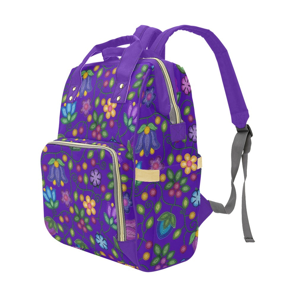 Bloom Uplift Indigo Multi-Function Diaper Backpack/Diaper Bag
