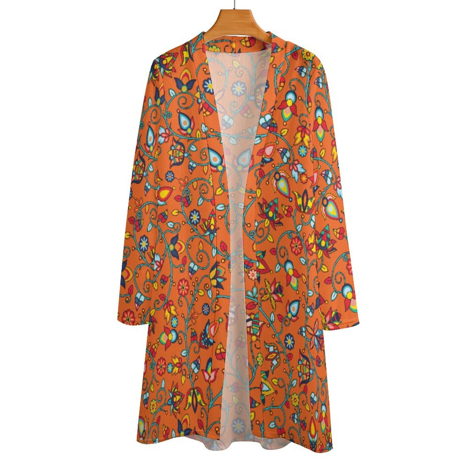 Thorny Path ECM Orange Cardigan