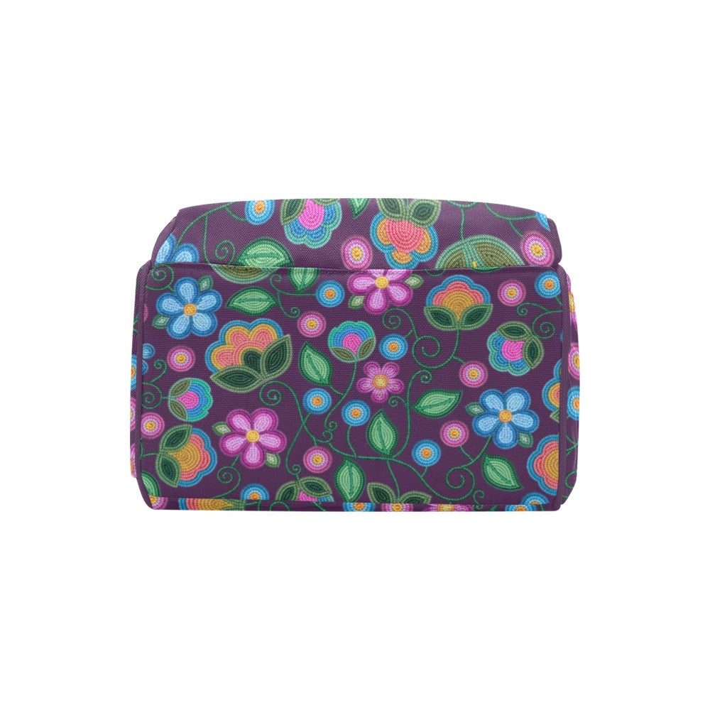 Turquoise Sunbeam Violet Multi-Function Diaper Backpack/Diaper Bag