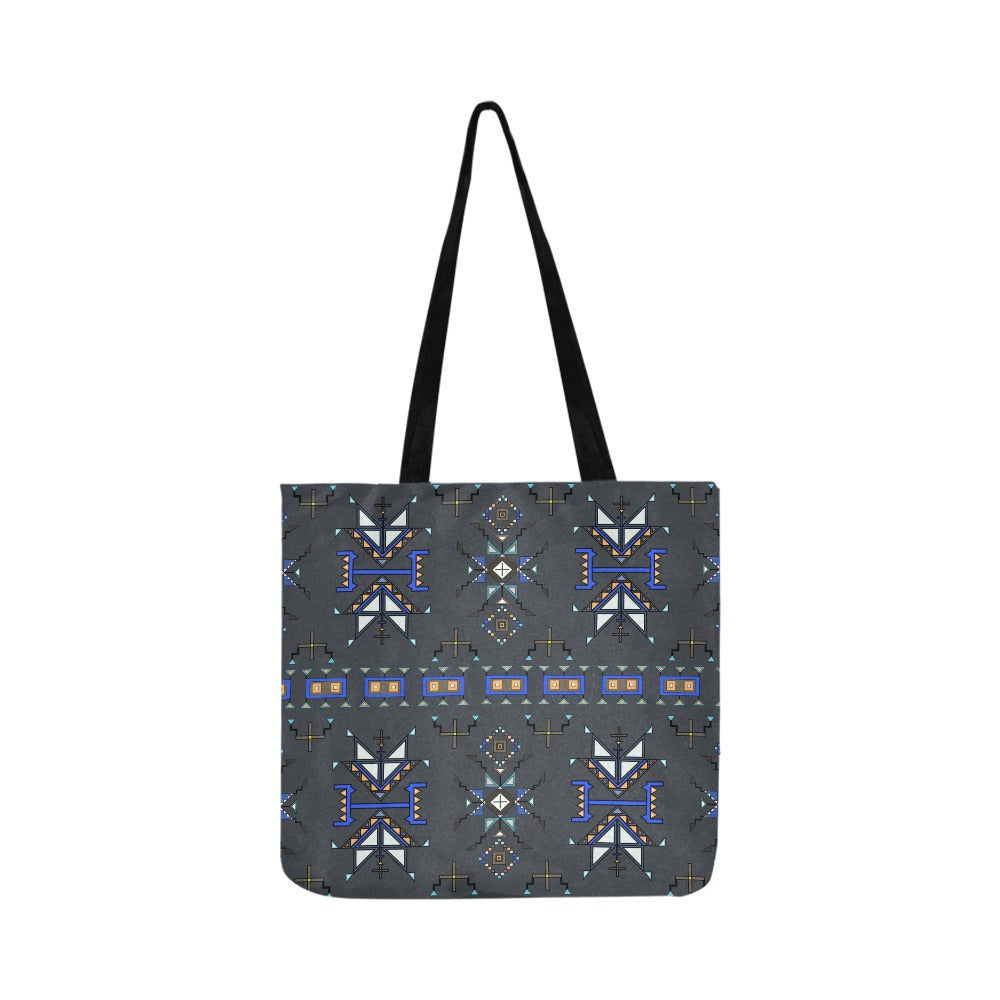Eagle Strike Gray Reusable Shopping Bag (Two sides)