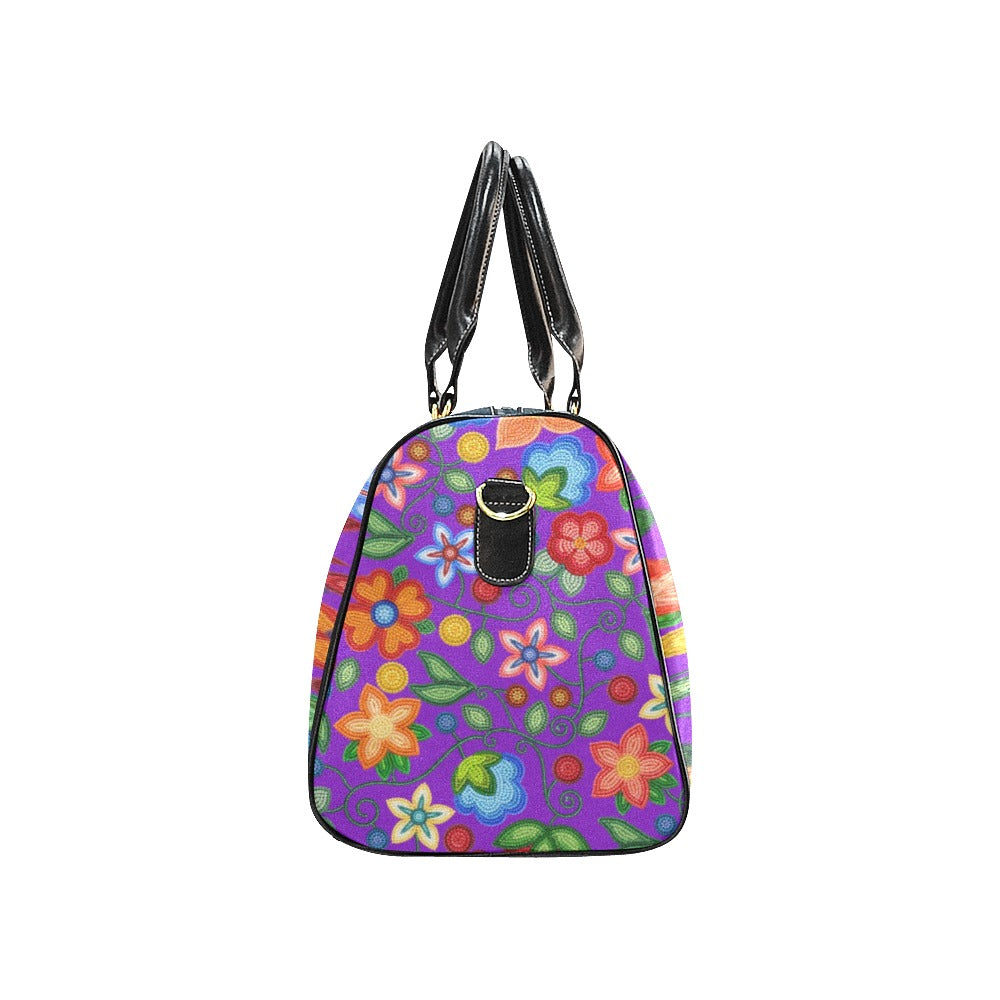 Morning Harmony Purple Waterproof Travel Bag/Small