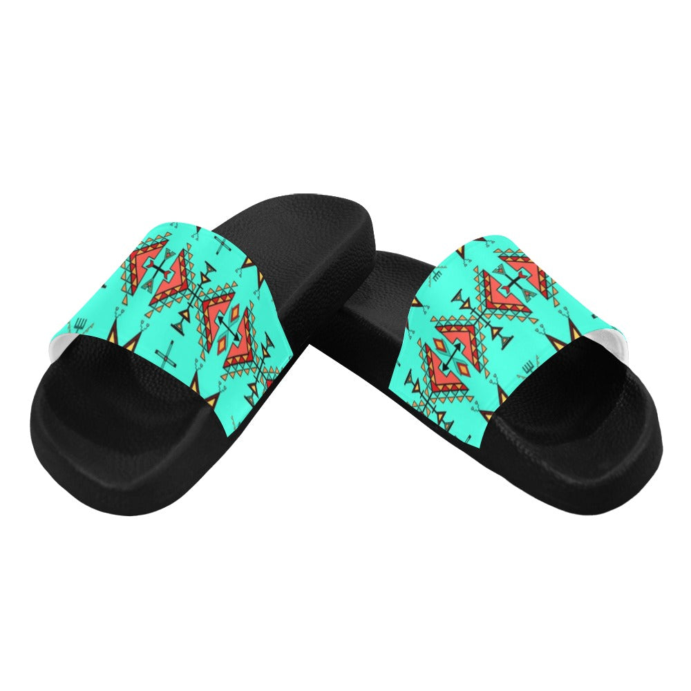 Thunder Flight Turquoise Women's Slide Sandals