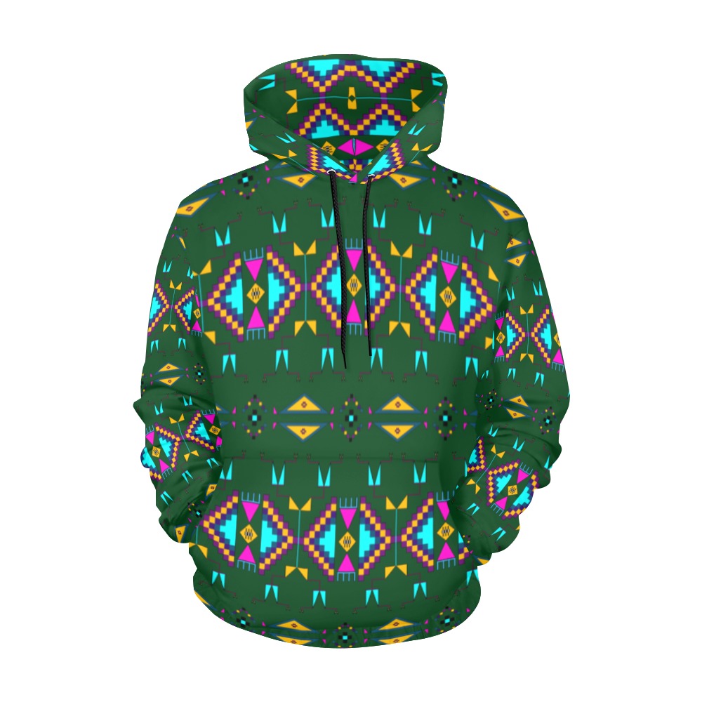 Rite of Passage Squash Leaf Hoodie for Women (USA Size)