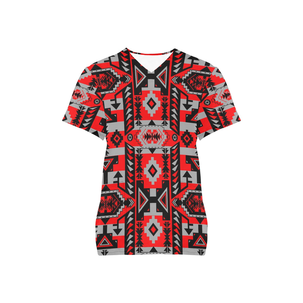 Chiefs Mountain Candy Sierra Scrub Top