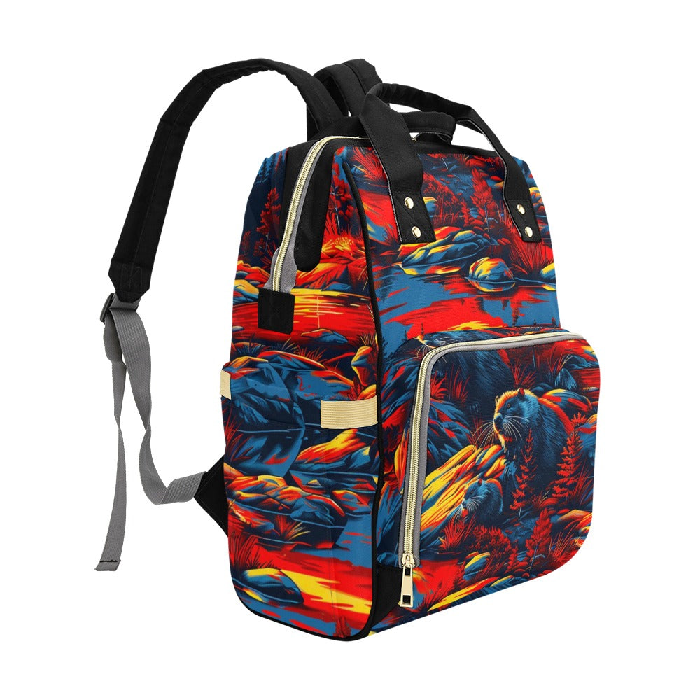 Bundle of Beavers Multi-Function Diaper Backpack/Diaper Bag