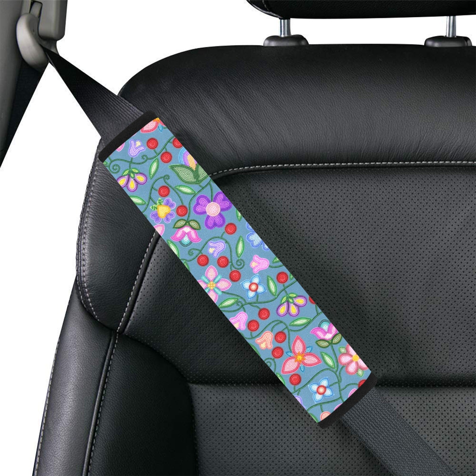 Petal Harmony River Car Seat Belt Cover 7''x12.6'' (Pack of 2)