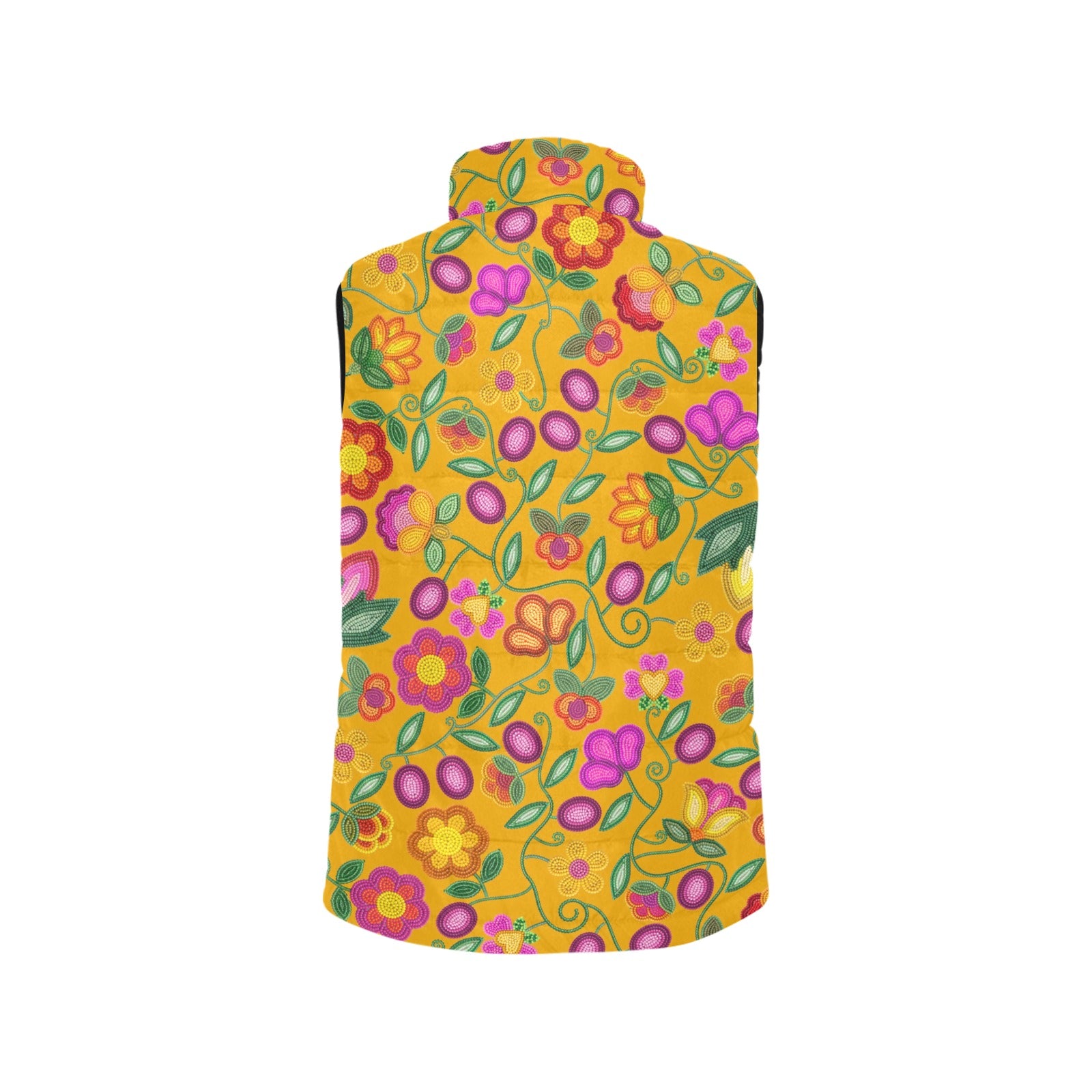 Boreal Bounty Yellow Women's Padded Vest Jacket