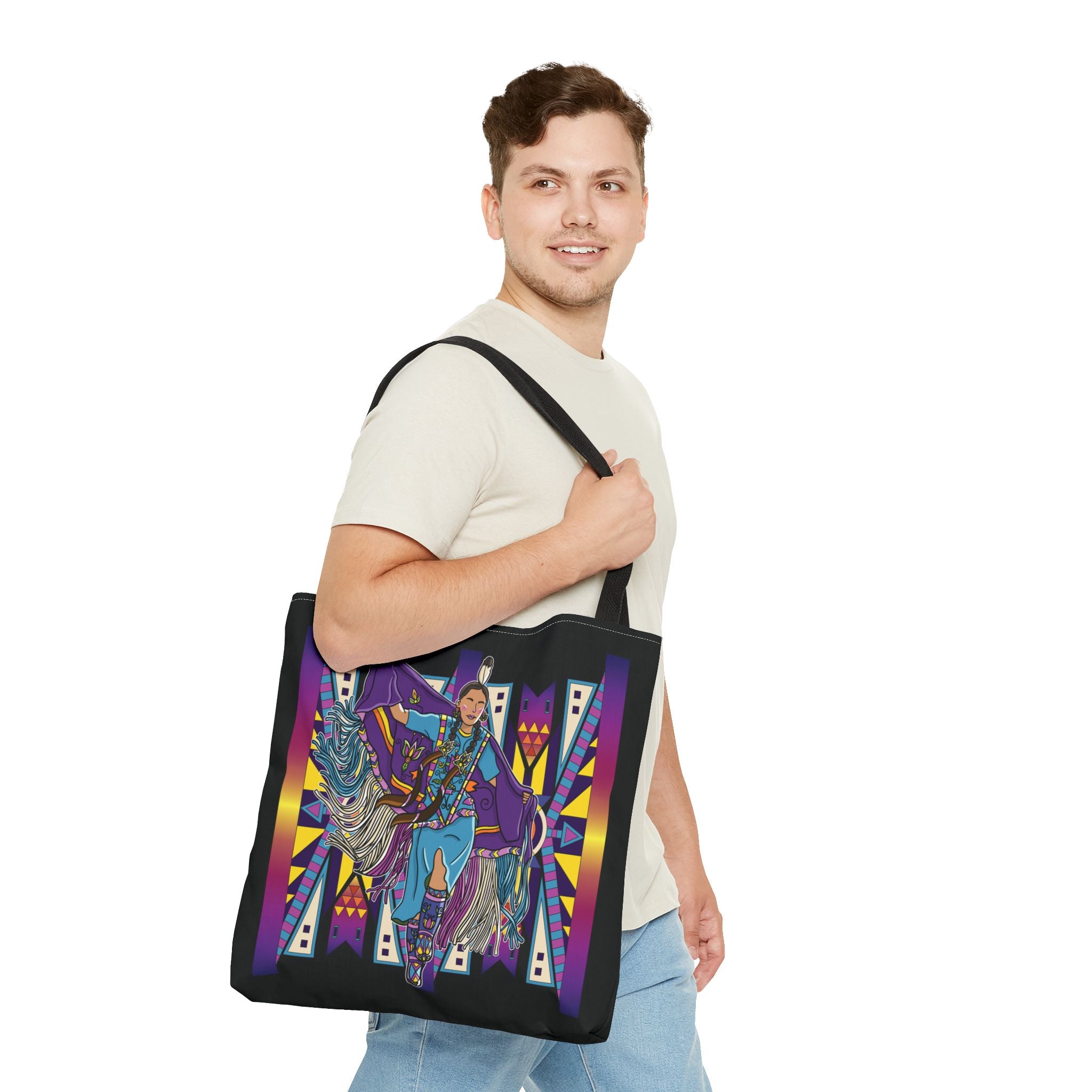 Fancy Dancer Trans BG 3 Tote Bag