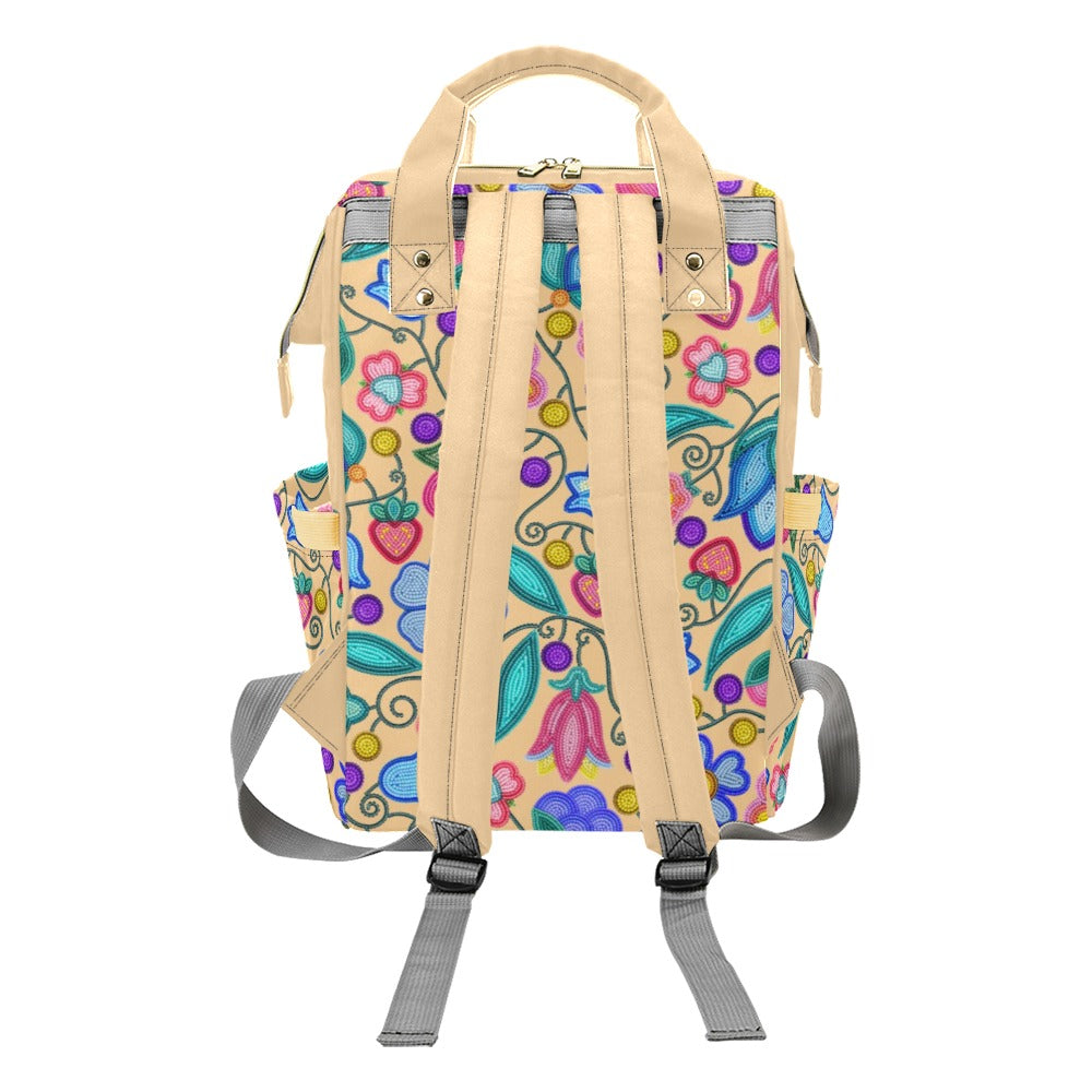 Sweet Offering Cream Multi-Function Diaper Backpack/Diaper Bag