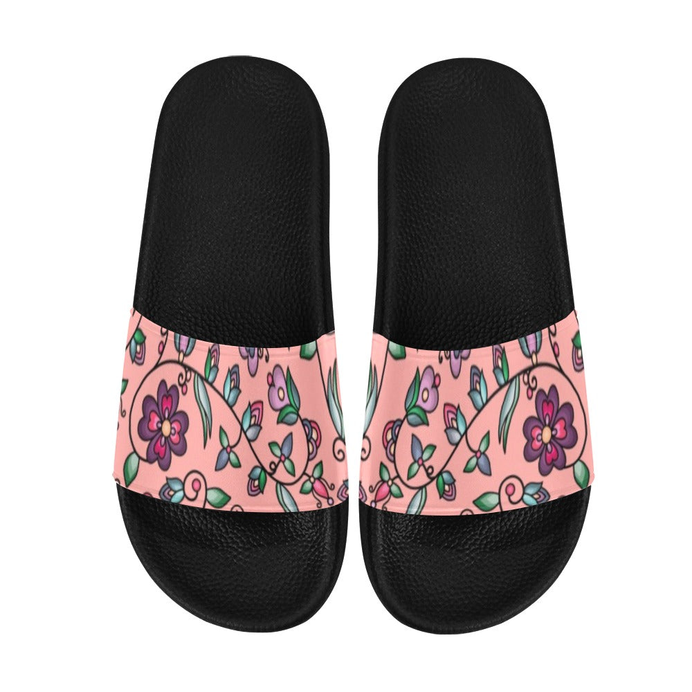 Amber Evening Garland Peach Women's Slide Sandals