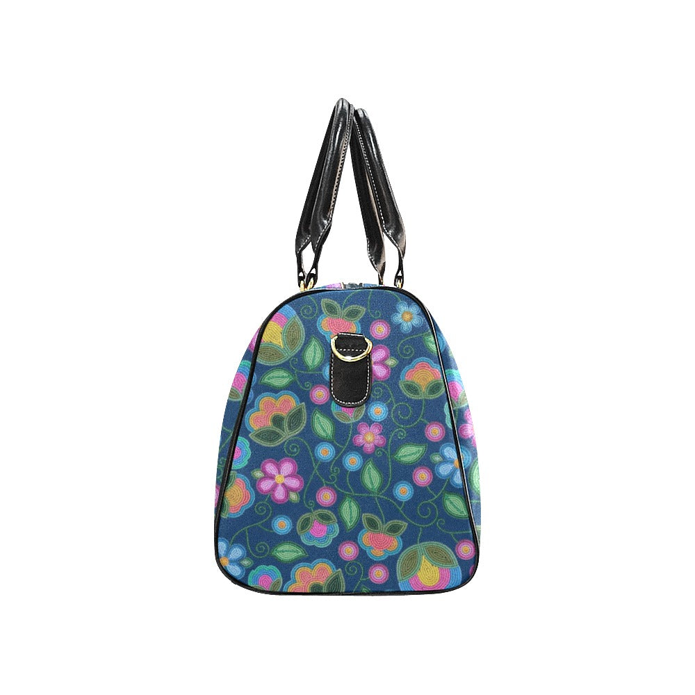 Turquoise Sunbeam Blue Waterproof Travel Bag/Small