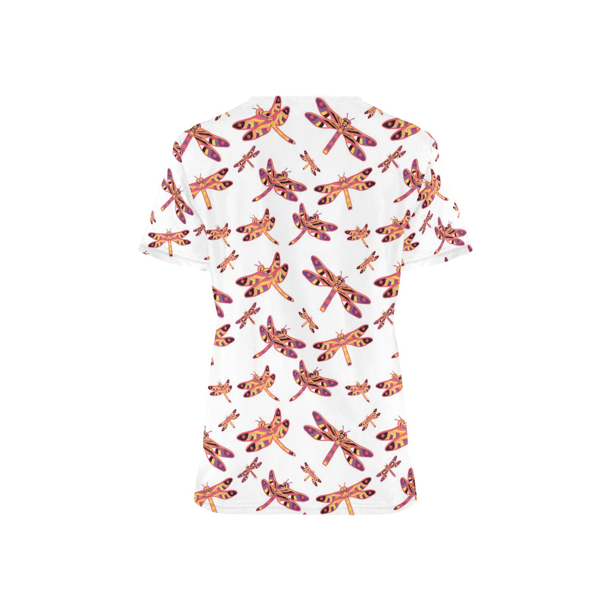 Gathering White Scrub Top