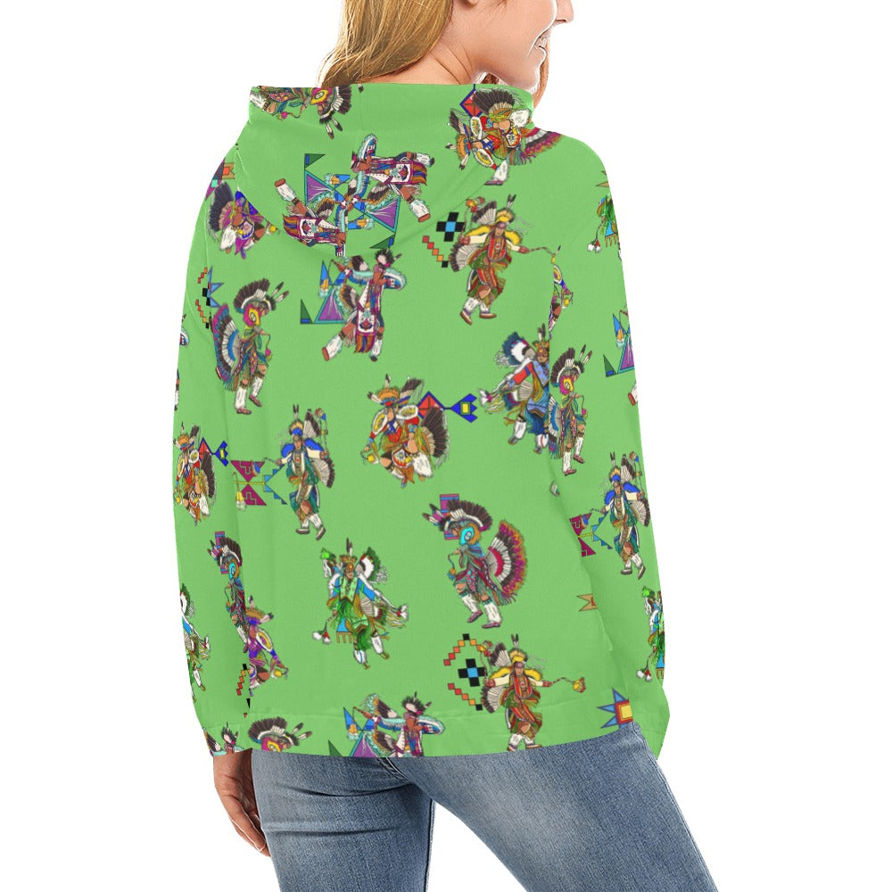 Men's Fancy Dancers Grass Hoodie for Women (USA Size)