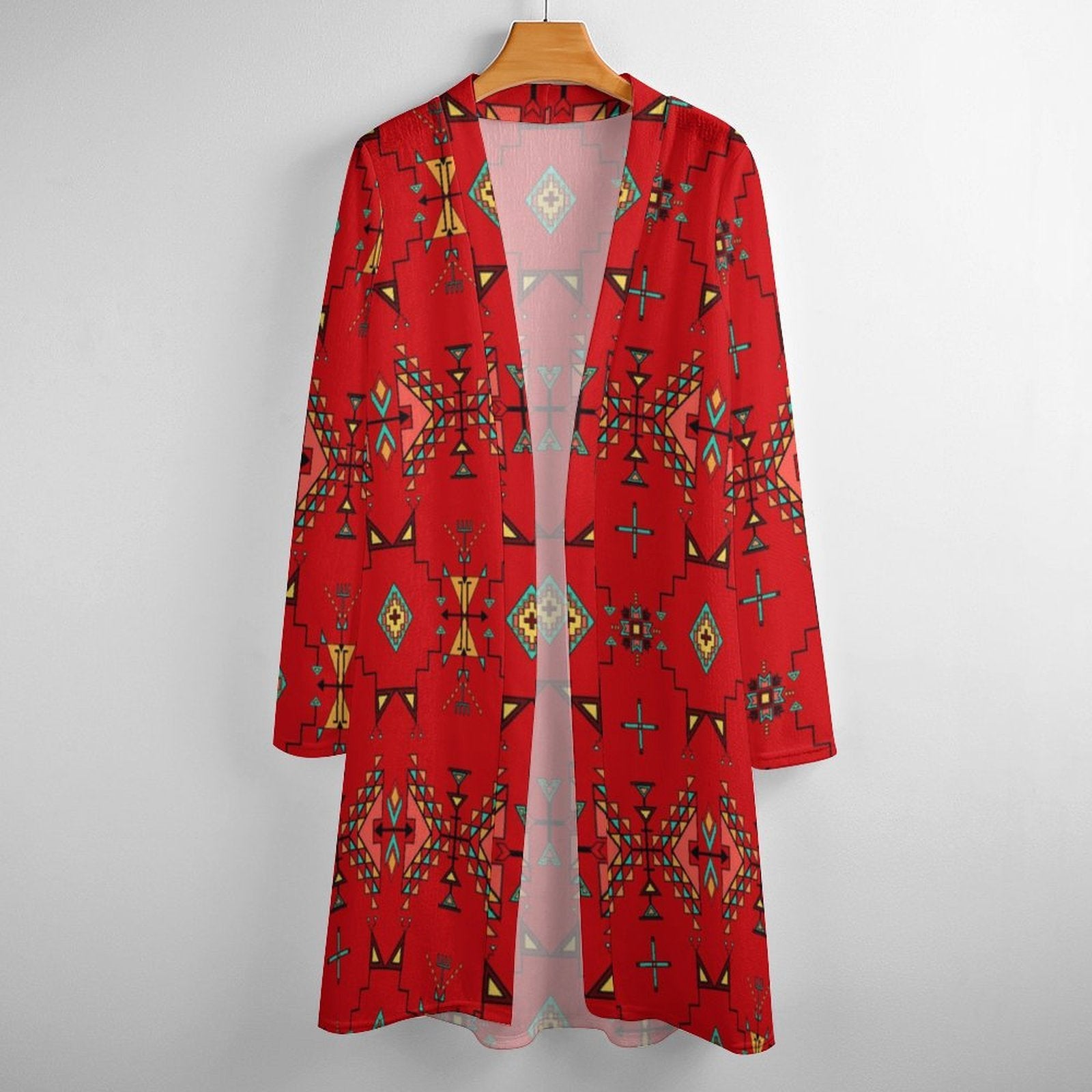 Thunder Flight Red Cardigan