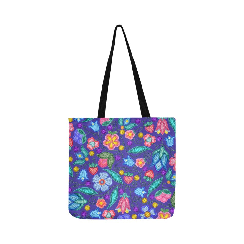 Sweet Offering Indigo Reusable Shopping Bag (Two sides)